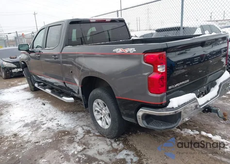 2024 Chevrolet Silverado 1500 4Wd Standard Bed Lt из США, поврежденный, VIN 1GCUDDED7RZ348220